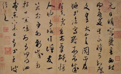 Calligraphy in Grass Script